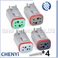 4 Pin Automotive waterproof connector harness plug DT06-4S DT06-4SA DT06-4SB DT06-4SC DT06-4SD For H