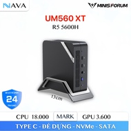 Mini PC Minisforum UM580D UM560 XT AMD Ryzen 5 5600H Máy tính UM560XT R5 Hiệu Năng Cao Cho Công Việc