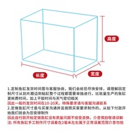Akuarium kaca ultra-jernih, akuarium aliran, akuarium ultra-jernih, akuarium aliran landskap tumbuha