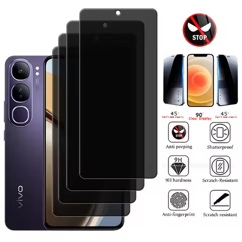 1/2/3/4Pcs For Vivo V40 Lite 5G Glass Vivo V40 Lite 5G Tempered Glass HD 9H Privacy Anti-Spy Screen 