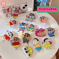 Lovely Cartoon Funny Anime Crayon Shin-chan Phone Bracket Universal Foldable Holder Fing Ring Suppor