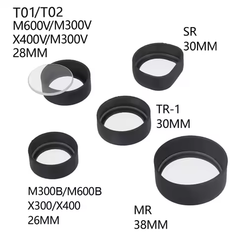 AD Custom RubberLens Guard SR MR 26/28/30mm LED Weapon Flashlight Protector For TR1 M300 M600U X300 