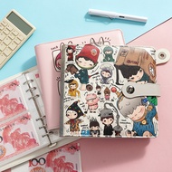 Square Cash Deposit Book Save Money Book Hundred Yuan Book Clip Money Book Large Capacity Storage Ca