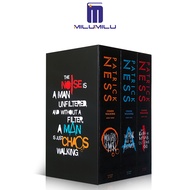 milumilu 3Pcs Original Children Popular Education Books Chaos Walking Monsters of Men Patrick Ness E