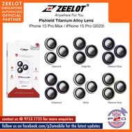 ZEELOT PIshield Titanium Alloy Lens for Phone 15 Pro Max (6.7” 2023) / Phone 15 Pro (6.1” 2023)