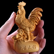 Decoration carving animal solid wood lucky handicrafts auspicious decoration