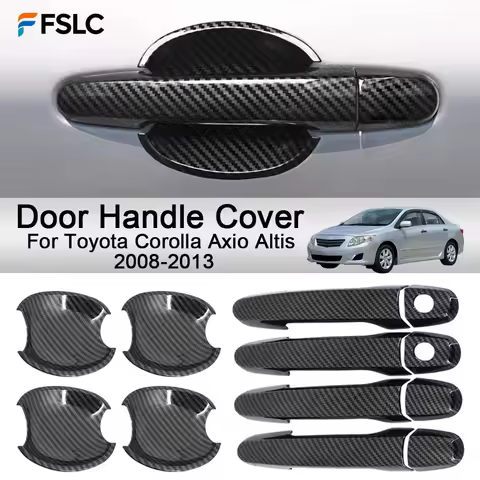 Car Decoration Door Handle Cover For Toyota Corolla Axio Altis 2008-2013 Cars Accessories Styling Up