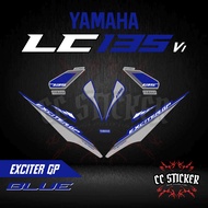 YAMAHA LC135 V1 | STRIPE STIKCER MOTOR EXCITER GP 135 2015 EDITION BODY STICKER
