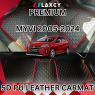 Perodua Myvi 2005-2025 LAXEY Carpet & 5D Carpet / Floor Mat  1 set