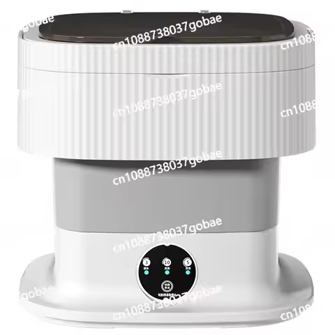 Portable Washing Machine, 10L, Foldable Washing Machine, Deep Cleaning Mode.