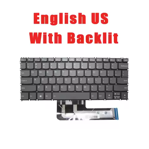 Laptop Keyboard For Lenovo For ThinkBook 13x ITG 13s G2 ITL English US With Backlit New