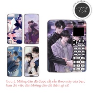 Casio fx570/ fx580/ fx880/... computer Decal sticker BL Boylove has additional customer name printed