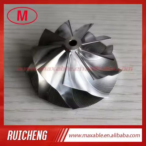 K04 9+0 blades 51.03/61.98mm high performance turbo aluminum 2618/milling/billet compressor wheel fo