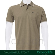 Crocodile Men POLO Shirt - Collared Shirt Plain Men'sPOLO 170 Crocodile Shirt Men Original