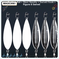 MAGICIAN 5pcs fishing Casting aid, Down Water 15g-40g Weight Fly Fishing Shot Assistant, Lure Fishin