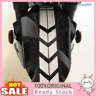 [GIGI]  Motorcycle Sticker Reflective Strong Adhesive PET Motorcycle Fender for Gifts