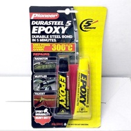 Eboxy metal glue is heat resistant to 300 degrees Celsius, super strong, super durable