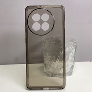 適用一加Ace5pro手機殼新款透黑OnePlusAce5保護套全包直邊矽膠軟套永不發黃復古全包邊扛耐用相框凹凸感-凹糟 直邊 透黑 軟套 一加 ACE 5