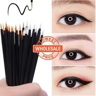 [Wholesale Price]1Pc Black Handle Reusable Gel Eyeliner &amp; Nail Art Brush/ Professional Eyeliner Wand/Beauty Makeup Tools