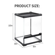 Exo Terra Glass Terrarium with Mesh Top / Exo Terra 頂部有網罩玻璃飼養箱