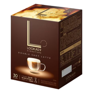 南陽 - 韓國 LOOKAS9 雙倍特濃拿鐵即沖咖啡 30包