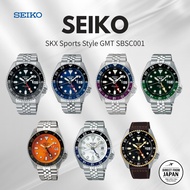 Seiko Watch Five Sports SKX Sports Style GMT SBSC017 Men's Silver