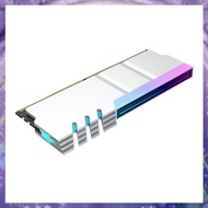 [r3jylk02.vn] Computer DDR4 DDR5 5V ARGB Sync Memory Radiator PC RGB Colorful RAM Heatsink Cooler Co