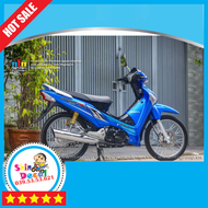 TEM RỜI mẫu zin Thái Wave 125i xanh - dán cho Future