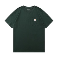 Carhartt Carhart K87 Small Standard Solid Color Tooling Pocket Short Sleeve Mens And Womens Tide Bra