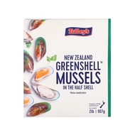 Nz Half Shell Mussels 907Gm