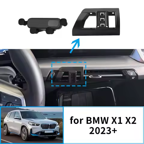 Car Mobile Phone Holder for BMW X1 X2 2023 2024 2025 GPS Bracket Navigation Stand Auto Accessories