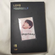 Bts Love Yourself Tear U ver suga Youngi pc photocard