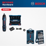 BOSCH [Bundle]  GO 2 Kit Smart Screwdriver - 06019H2181 + BOSCH 25pcs Mini X-Line Screwdriver Bit Se