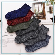 QSTAR Men Work Sport Quarter Socks Polyester | Stokin Sukan Lelaki Kerja Tebal Pendek Serap Peluh Pe