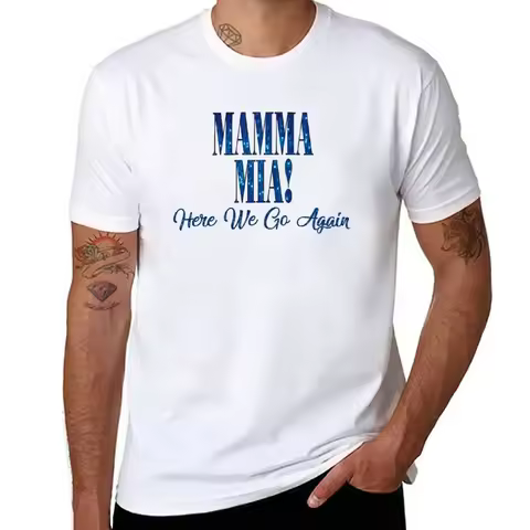 Mama Mia // Mamma Mia // Here We Go Again T-Shirt Aesthetic clothing vintage Short sleeve tee mens c