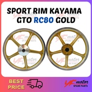 SPORT RIM KAYAMA GTO 588 RC80 GOLD