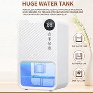 輕巧智能半導體抽濕機推薦｜1天除濕700ml｜3.8L水箱容量｜防潮抽濕｜衣櫃抽濕｜家用抽濕機｜靜音抽濕｜臥室抽濕｜浴室抽濕｜防霉抽濕｜電子抽濕｜衣櫃防潮｜小型抽濕器｜循環抽濕【香港行貨】