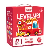 (MẪU MỚI) - XẾP HÌNH 7 CẤP ĐỘ MIDEER - LEVEL UP PUZZLES MIDEER - MIMO HOUSE 09