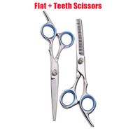 10pcs Set Japan Professional Hair Cutting Gunting Rambut Shears Barber Scissors Set Hairdresser Tool