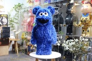 🥇現貨🥇Bearbrick 1000% monster cookie 芝麻街 BLUE