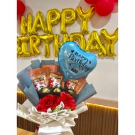 BOUQUET DUIT DAN COKLAT