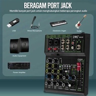 MRNSTRE CYMIC USB Audio Mixer Bluetooth Karaoke 4 Channel 99 DSP Effects - LM4-DSP