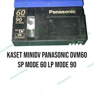 Kaset handycam miniDV Panasonic DVM60
