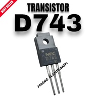 TRANSISTOR TR D743 D 743 D-743 ORIGINAL ORIGINAL Mamu