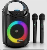 Virsa - Masingo 便攜卡拉OK藍牙喇叭附2支無線麥克風