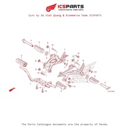 Footrest - Footrest (F30-C) HONDA Future 125 Fi (2021+) Parts Catalog