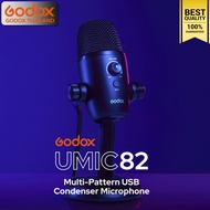 Godox Microphone UMIC82 Multi-Pattern USB Condenser สำหรับ Live streame Video - รับประกันศูนย์ Godo