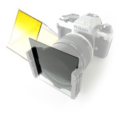 P-Size 84 Series Graduated Grey Square Filter 84mm x 100mm Gradual Grey