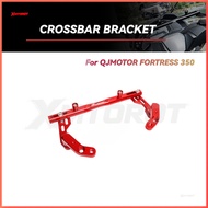 QJMOTOR FORTRESS 350/400 Crossbar Balance Beam Multifunction Bar Phone Holder Bracket Accessories