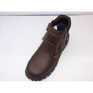 Kickers kasut safety kulit lelaki no.23068(coklat)